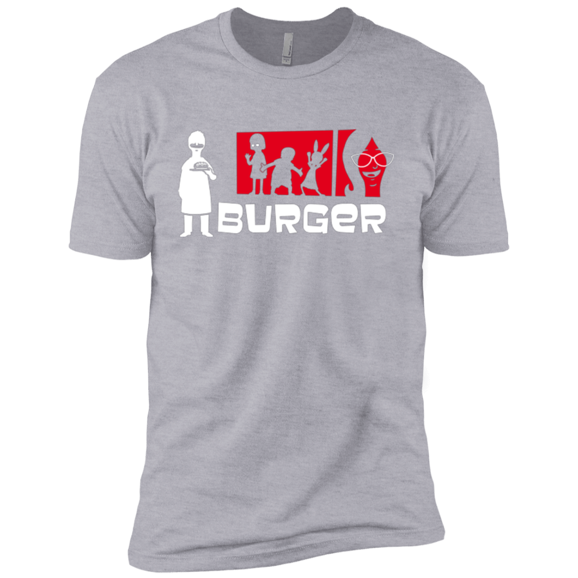 T-Shirts Heather Grey / YXS Burger Boys Premium T-Shirt