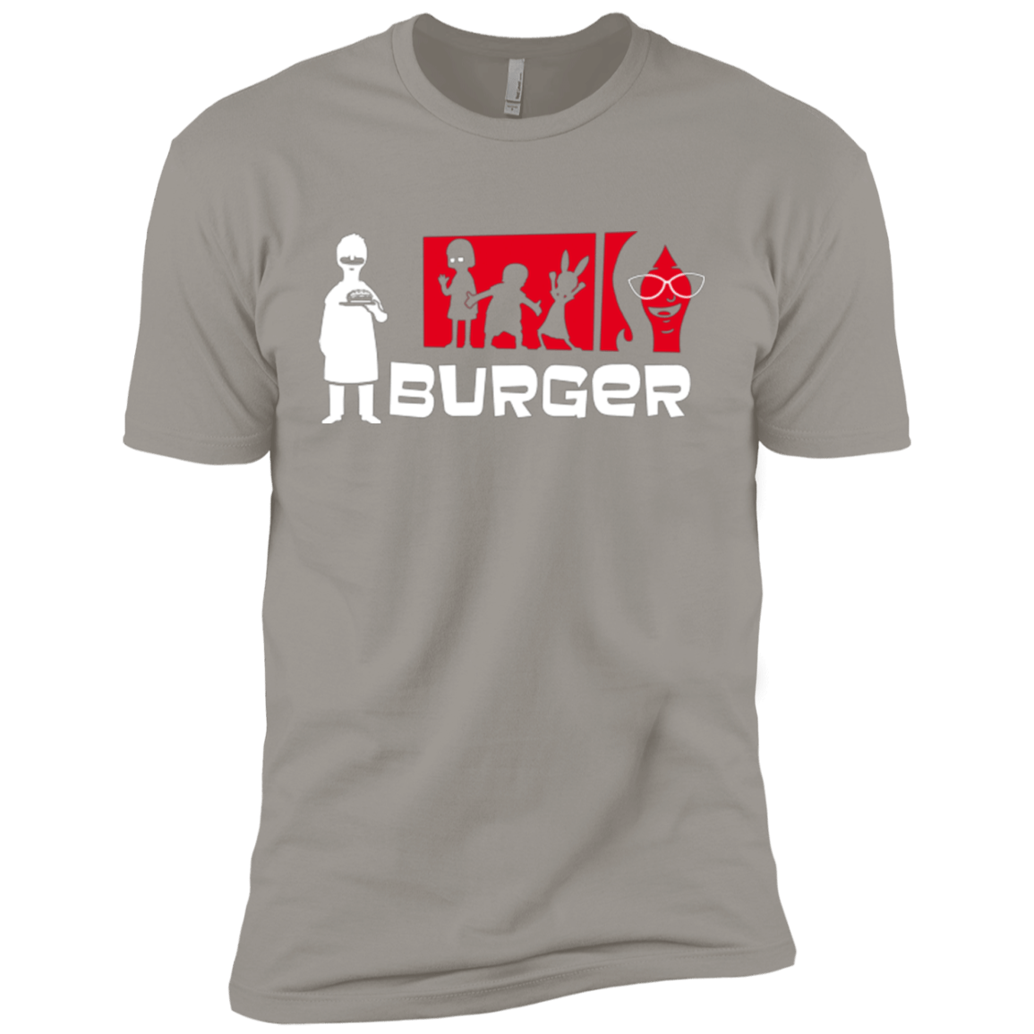 T-Shirts Light Grey / YXS Burger Boys Premium T-Shirt