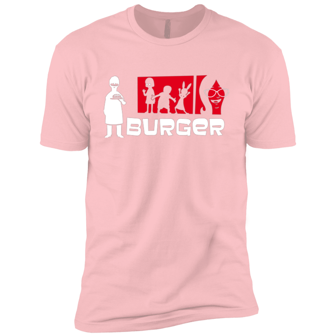 T-Shirts Light Pink / YXS Burger Boys Premium T-Shirt