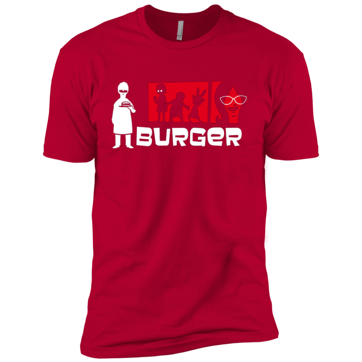 T-Shirts Red / YXS Burger Boys Premium T-Shirt