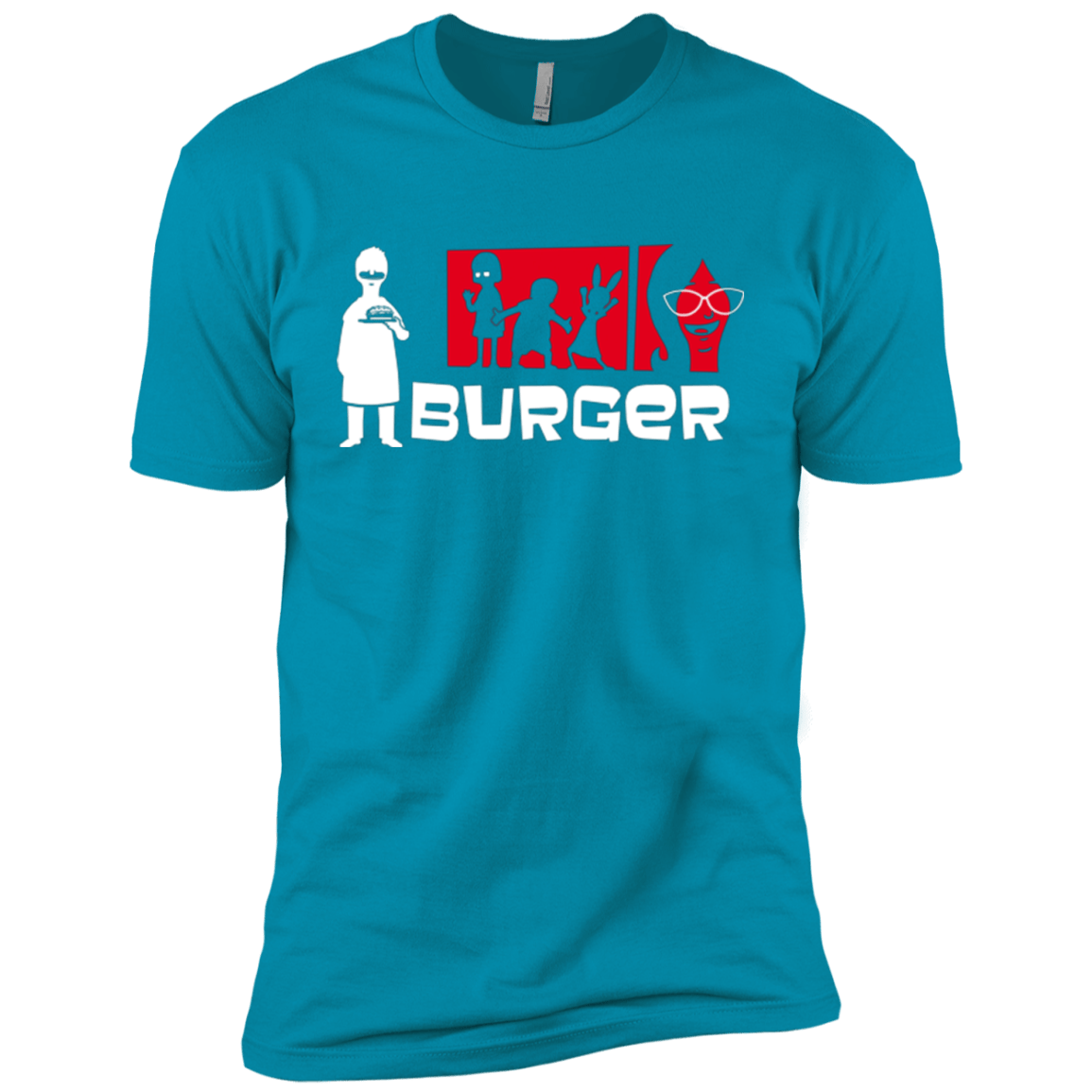 T-Shirts Turquoise / YXS Burger Boys Premium T-Shirt
