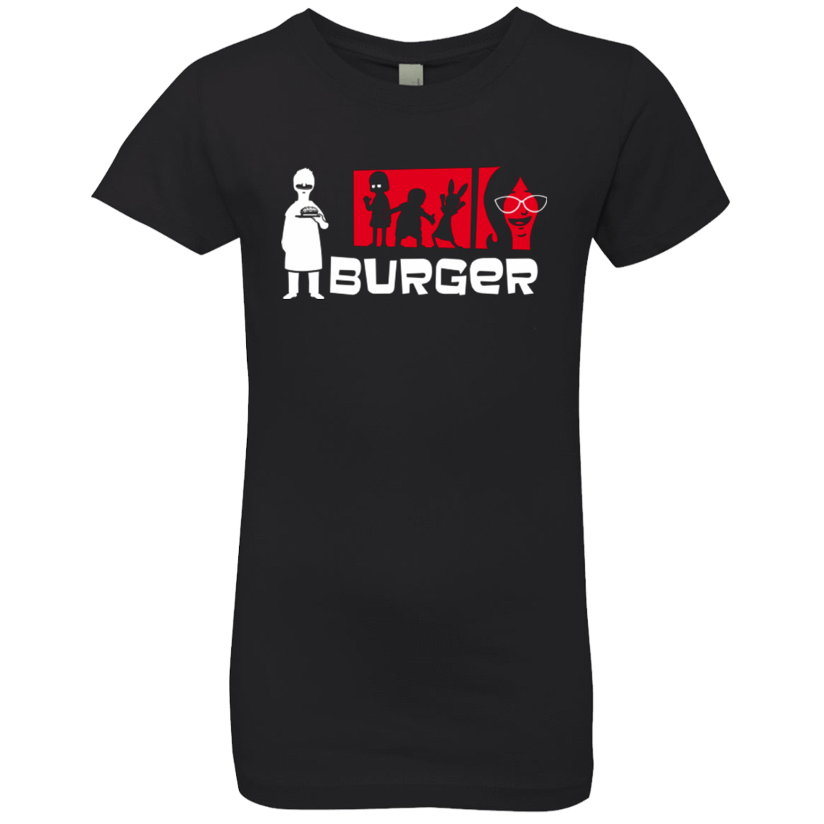 T-Shirts Black / YXS Burger Girls Premium T-Shirt
