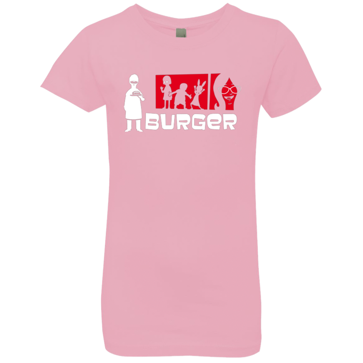 T-Shirts Light Pink / YXS Burger Girls Premium T-Shirt