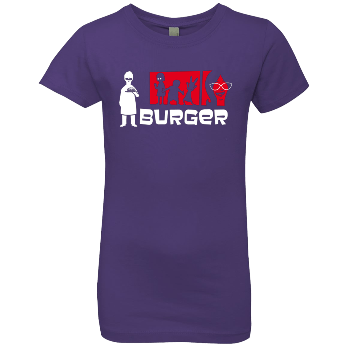 T-Shirts Purple Rush / YXS Burger Girls Premium T-Shirt