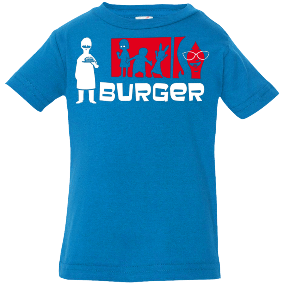 T-Shirts Cobalt / 6 Months Burger Infant Premium T-Shirt