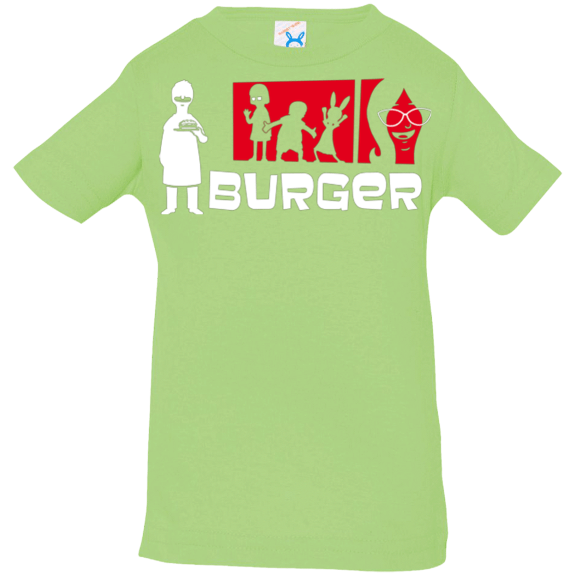 T-Shirts Key Lime / 6 Months Burger Infant Premium T-Shirt