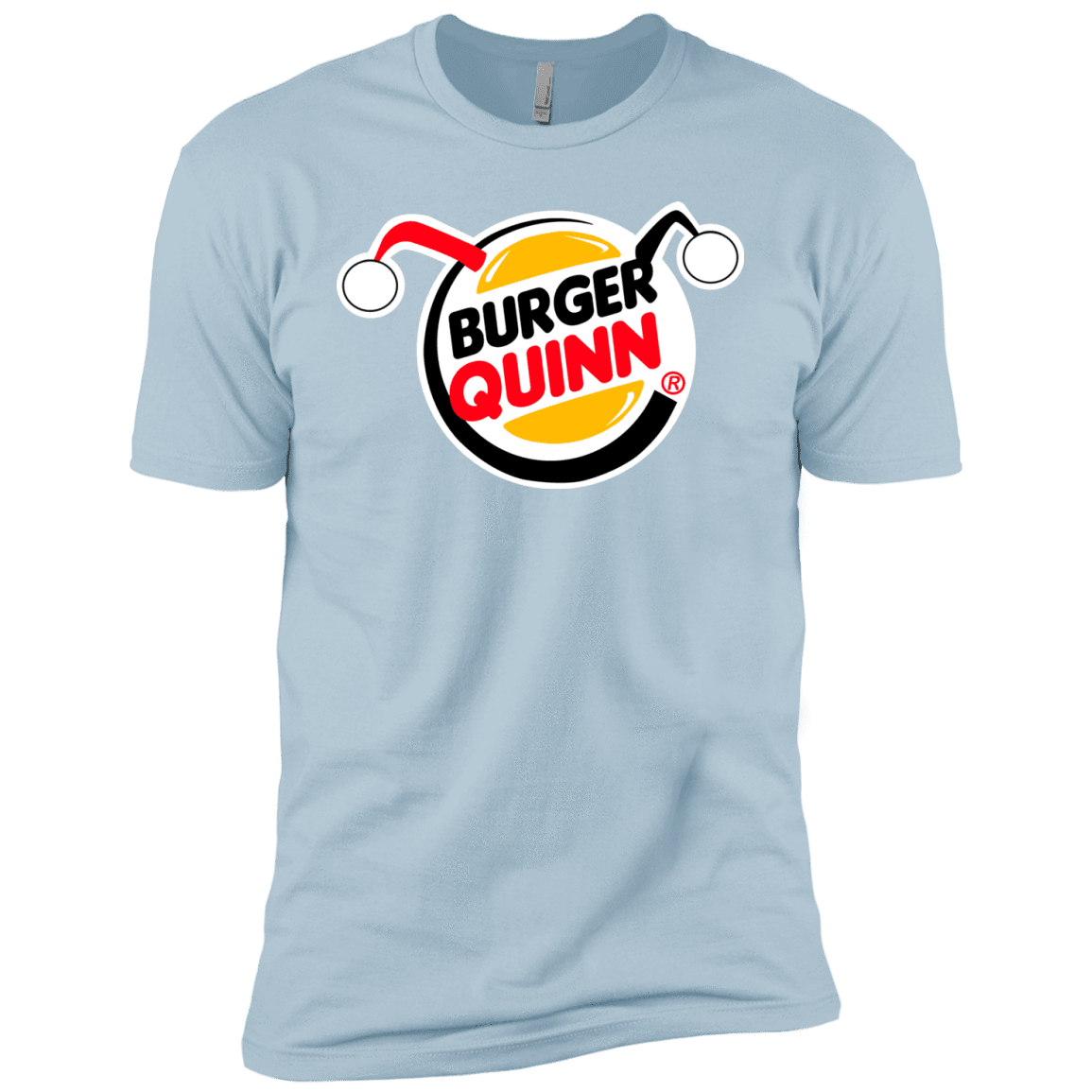 T-Shirts Light Blue / YXS Burger Quinn Boys Premium T-Shirt