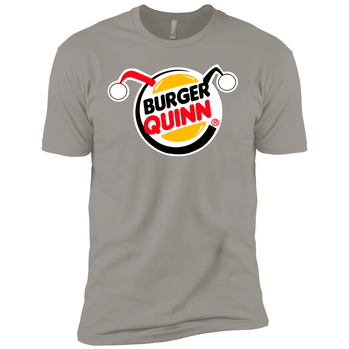 T-Shirts Light Grey / YXS Burger Quinn Boys Premium T-Shirt