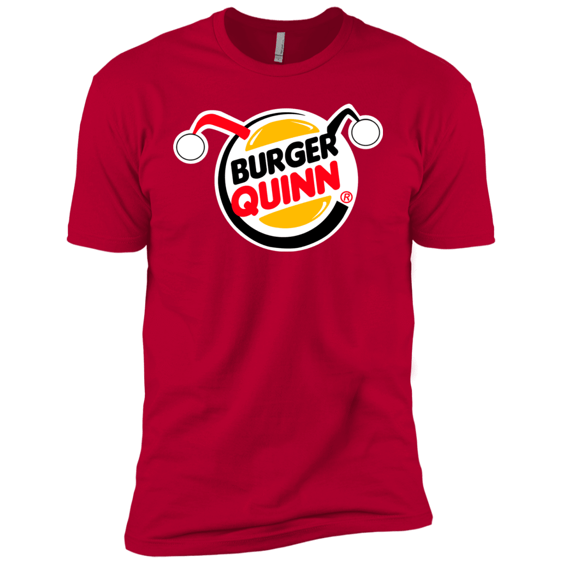 T-Shirts Red / YXS Burger Quinn Boys Premium T-Shirt