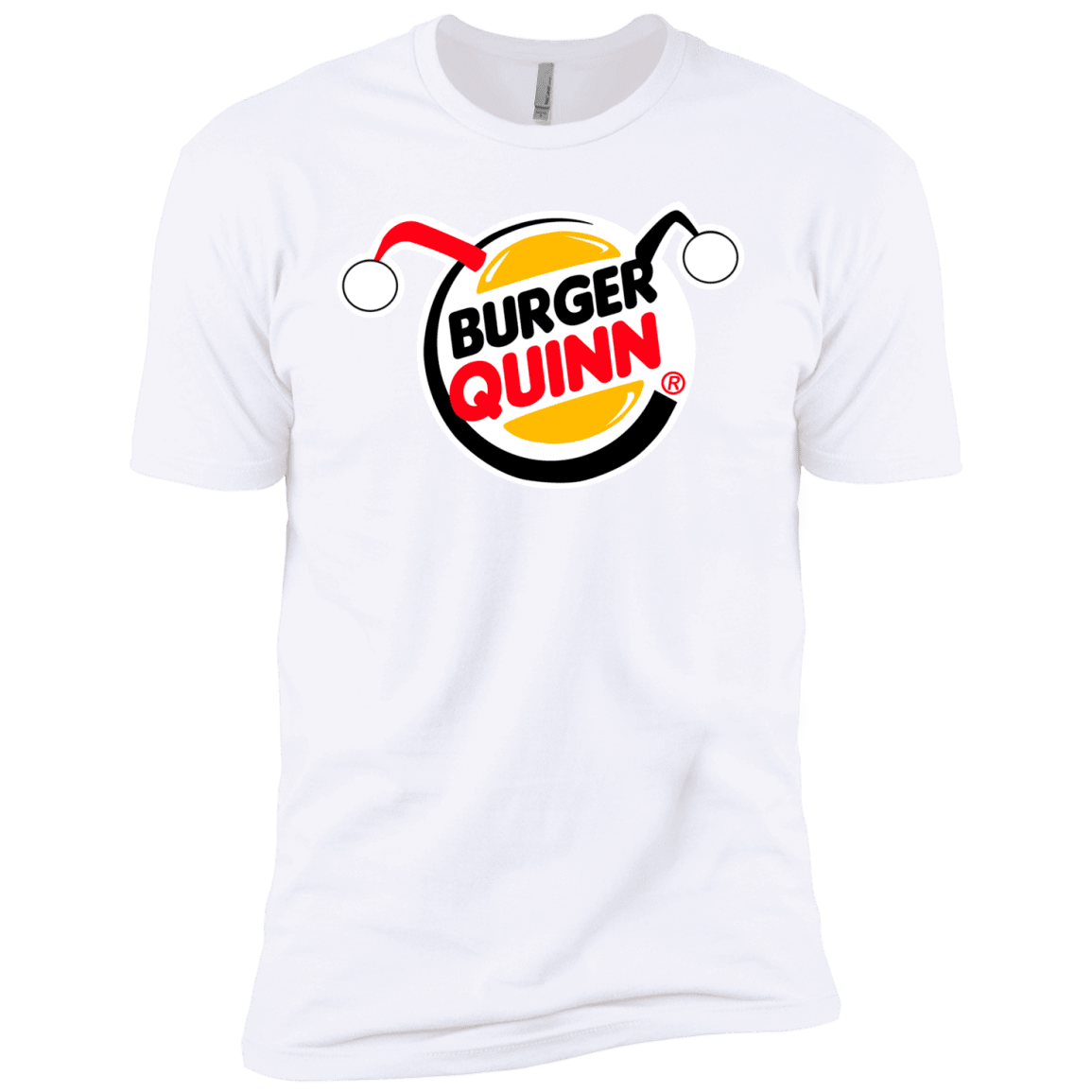 T-Shirts White / YXS Burger Quinn Boys Premium T-Shirt