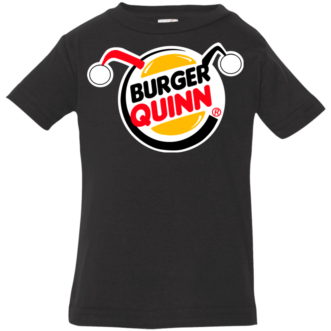 T-Shirts Black / 6 Months Burger Quinn Infant PremiumT-Shirt