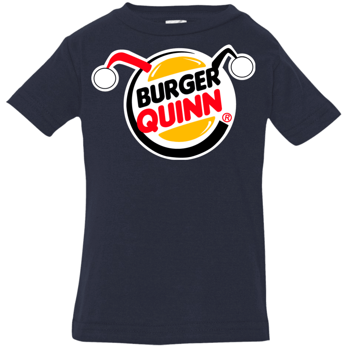 T-Shirts Navy / 6 Months Burger Quinn Infant PremiumT-Shirt