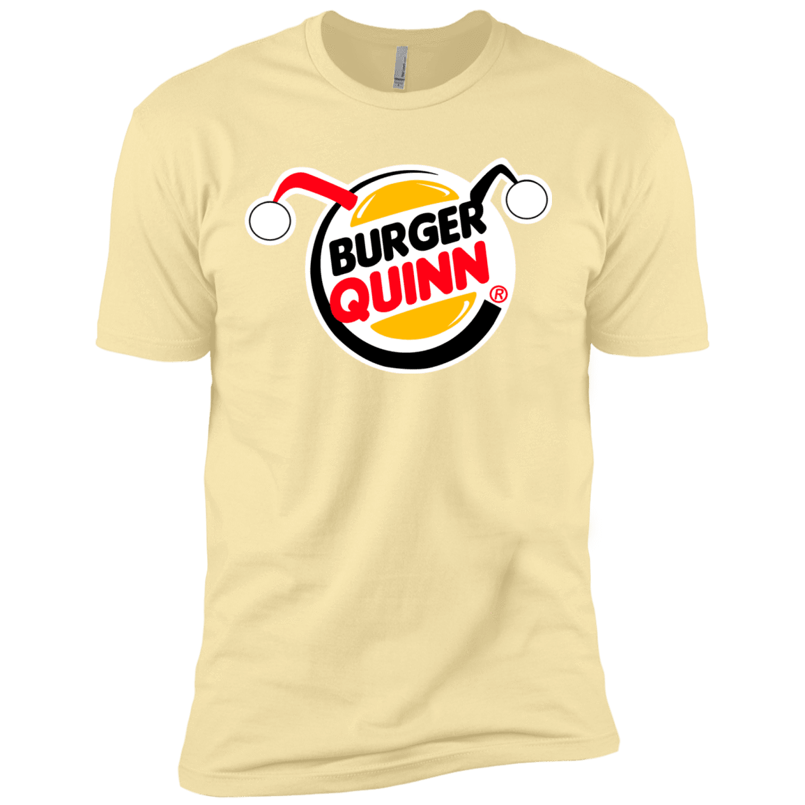 T-Shirts Banana Cream / X-Small Burger Quinn Men's Premium T-Shirt
