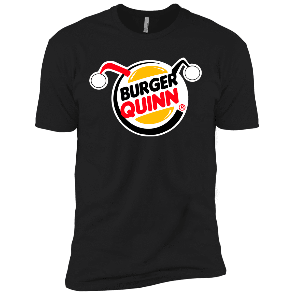 T-Shirts Black / X-Small Burger Quinn Men's Premium T-Shirt