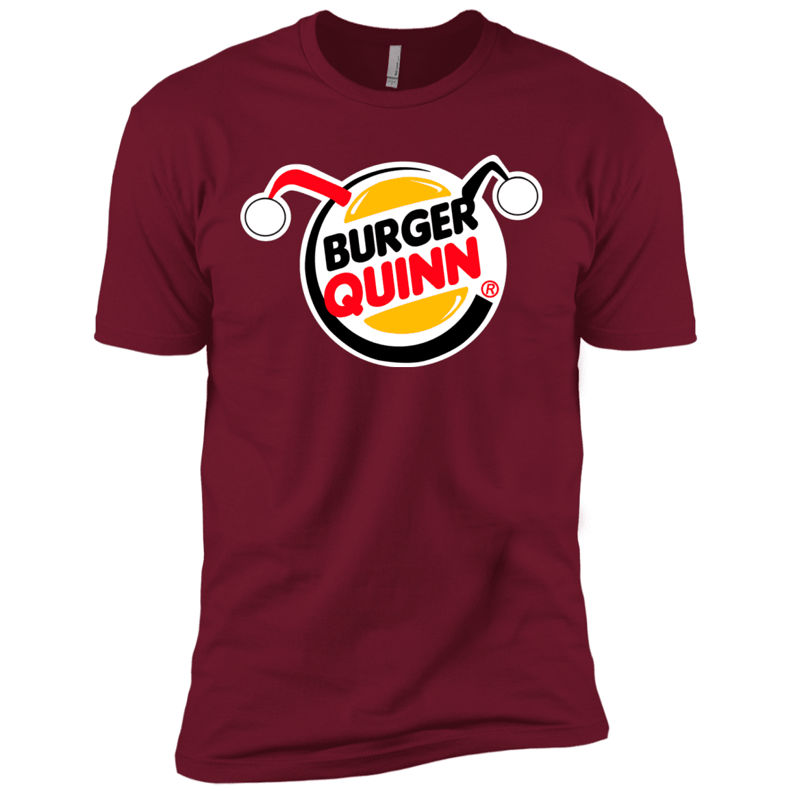 T-Shirts Cardinal / X-Small Burger Quinn Men's Premium T-Shirt