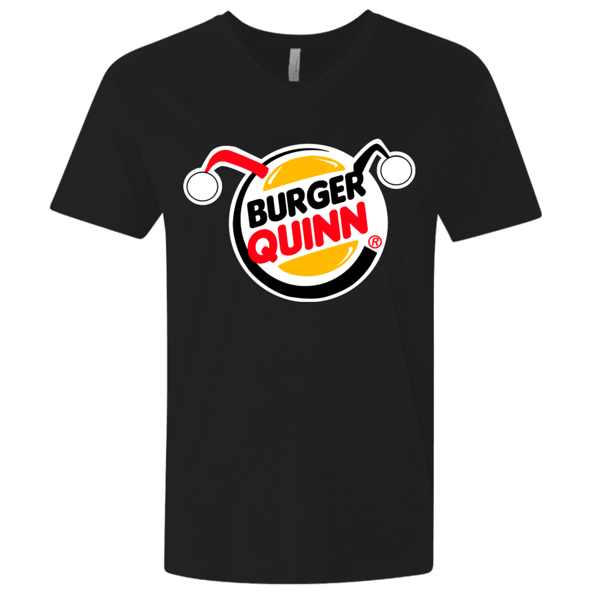 Burger Quinn Men's Premium V-Neck