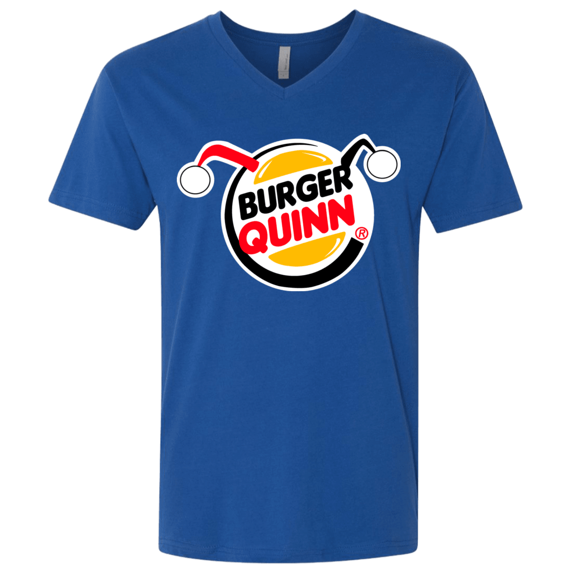 Burger Quinn Men's Premium V-Neck