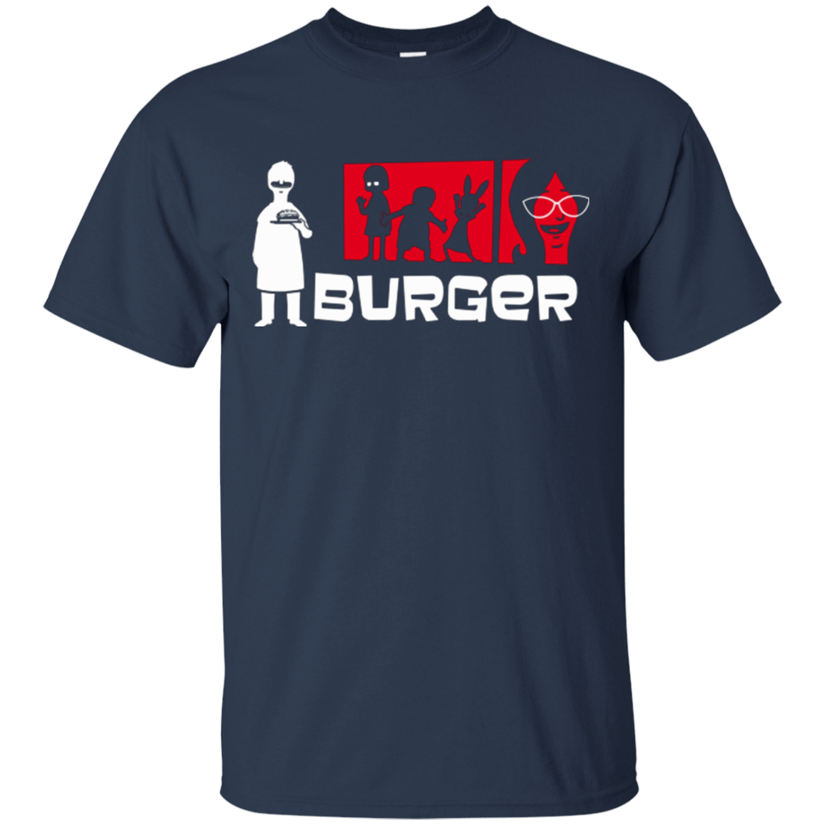T-Shirts Navy / S Burger T-Shirt
