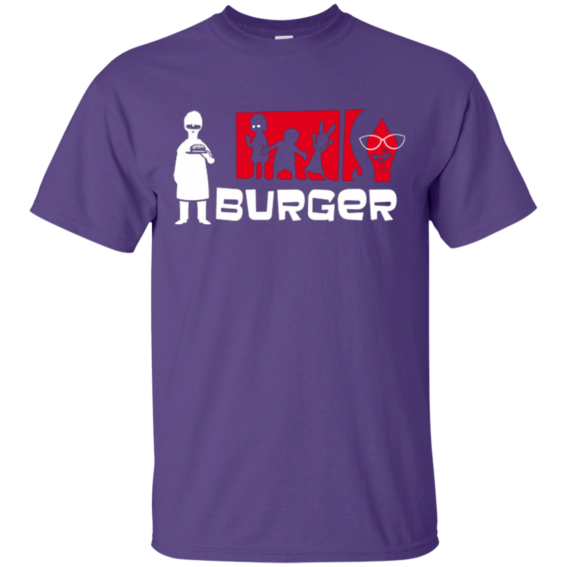 T-Shirts Purple / S Burger T-Shirt