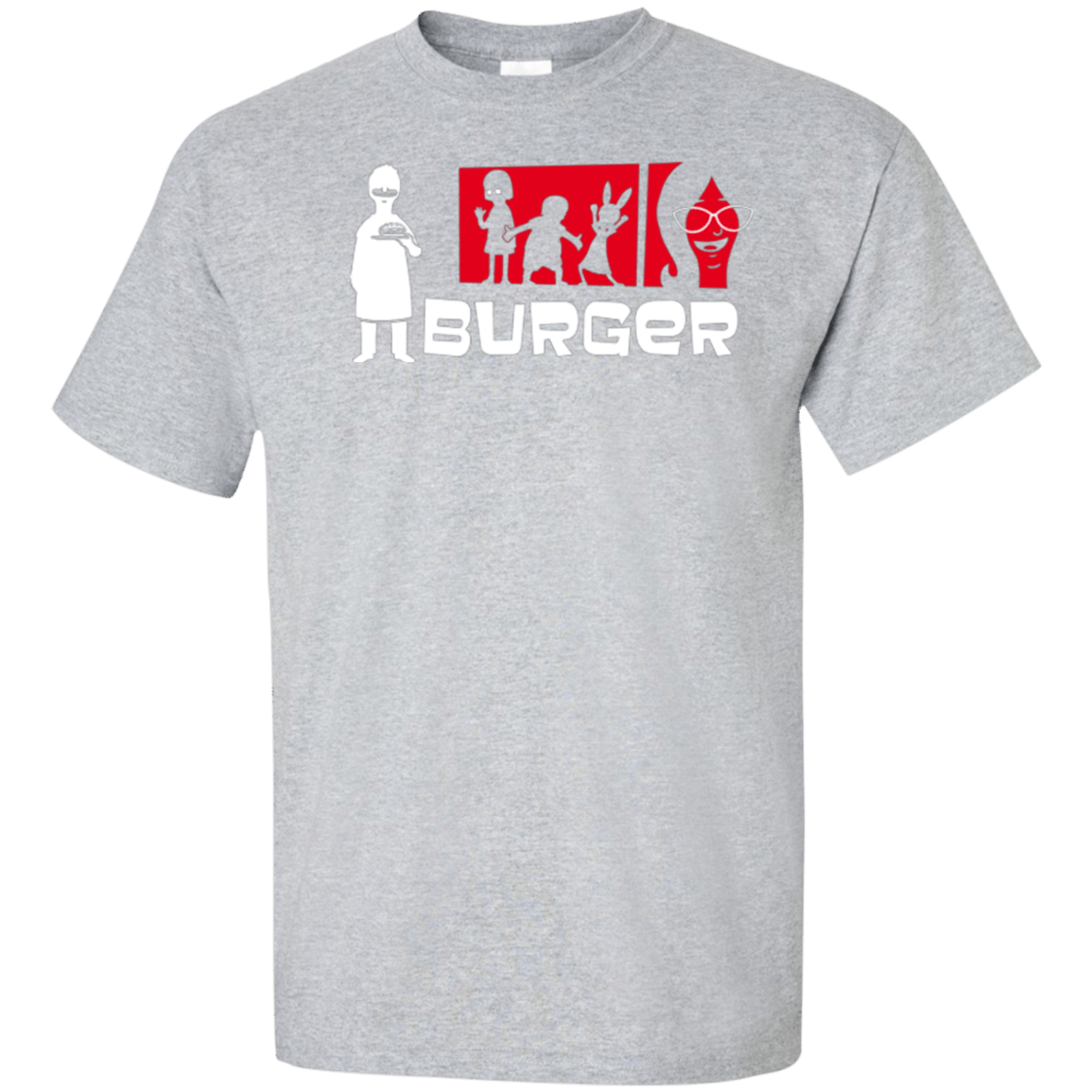 T-Shirts Sport Grey / XLT Burger Tall T-Shirt