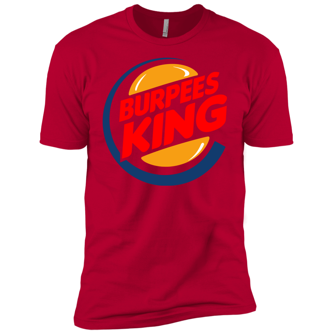 T-Shirts Red / YXS Burpees King Boys Premium T-Shirt