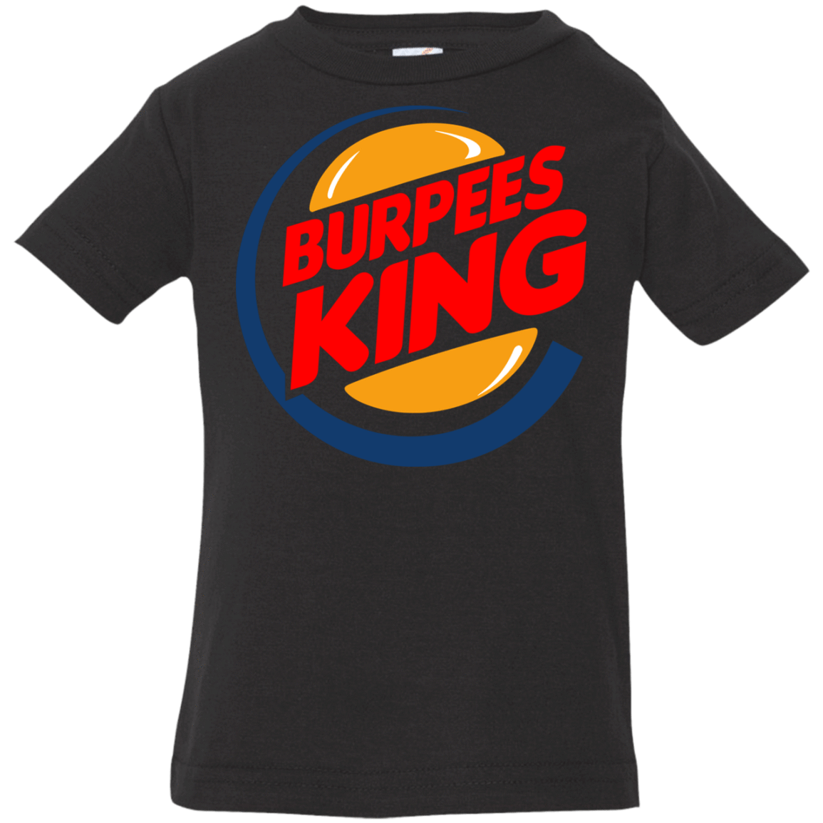 T-Shirts Black / 6 Months Burpees King Infant PremiumT-Shirt