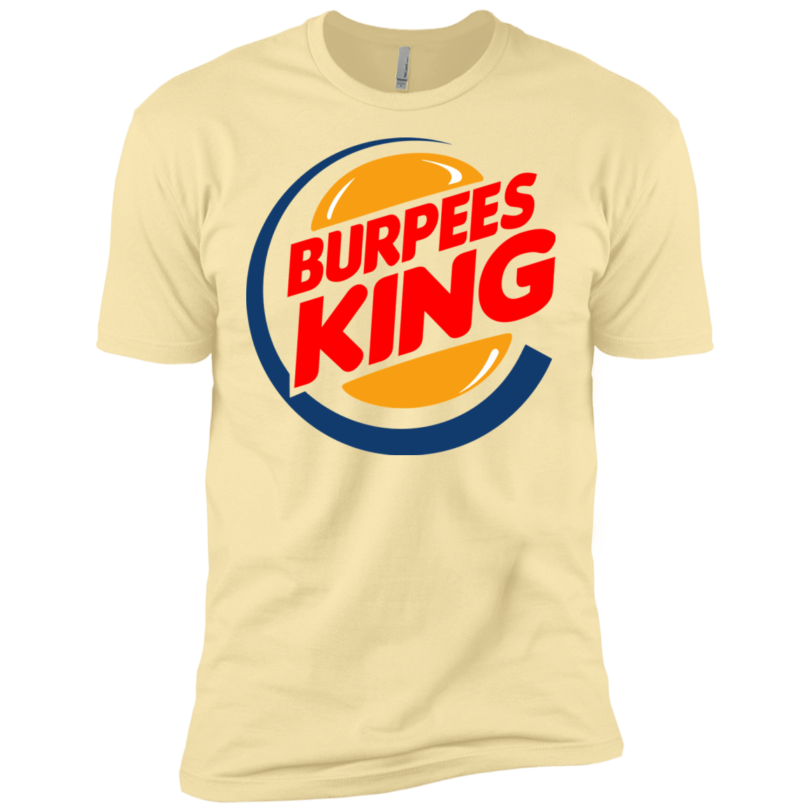 T-Shirts Banana Cream / X-Small Burpees King Men's Premium T-Shirt