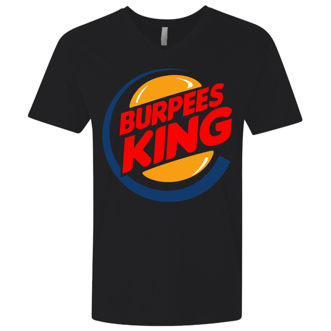 T-Shirts Black / X-Small Burpees King Men's Premium V-Neck