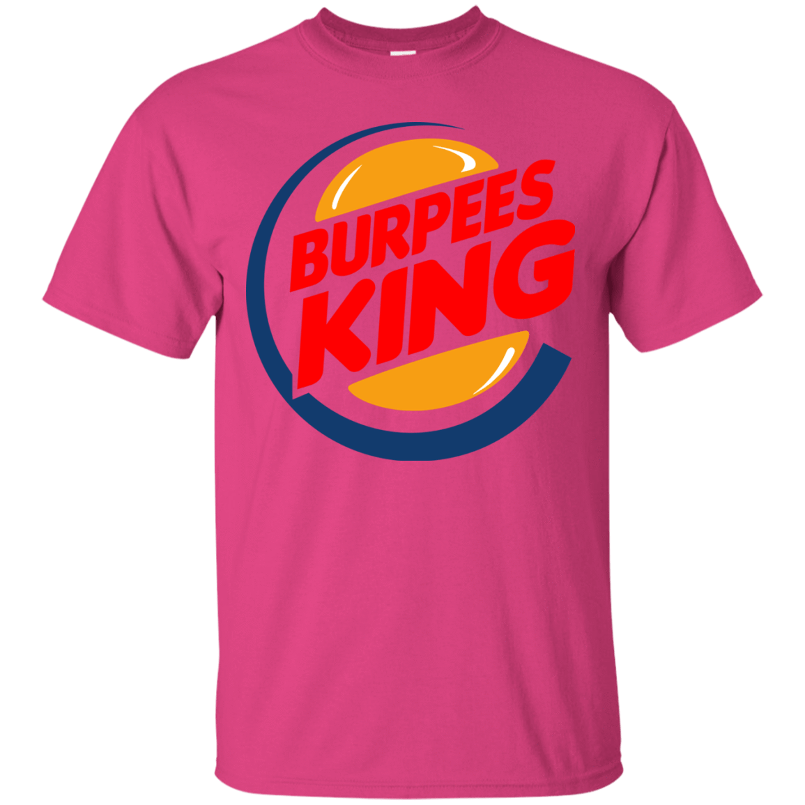 T-Shirts Heliconia / Small Burpees King T-Shirt