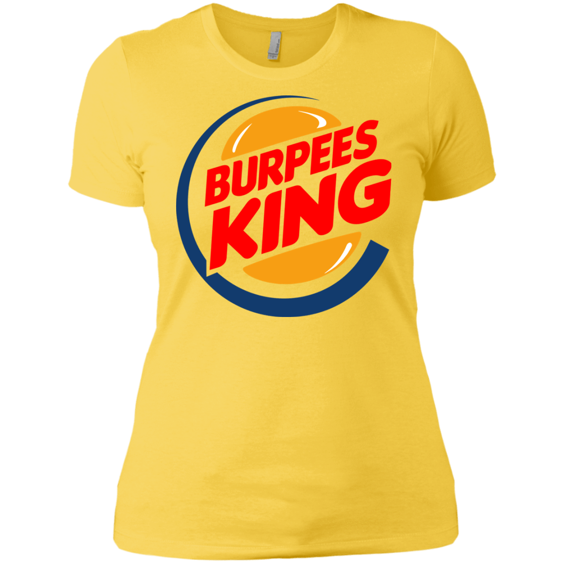 T-Shirts Vibrant Yellow / X-Small Burpees King Women's Premium T-Shirt