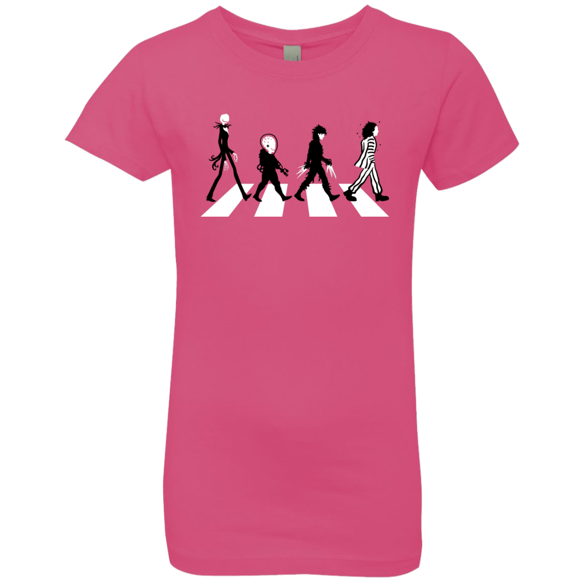 T-Shirts Hot Pink / YXS Burton Road Girls Premium T-Shirt