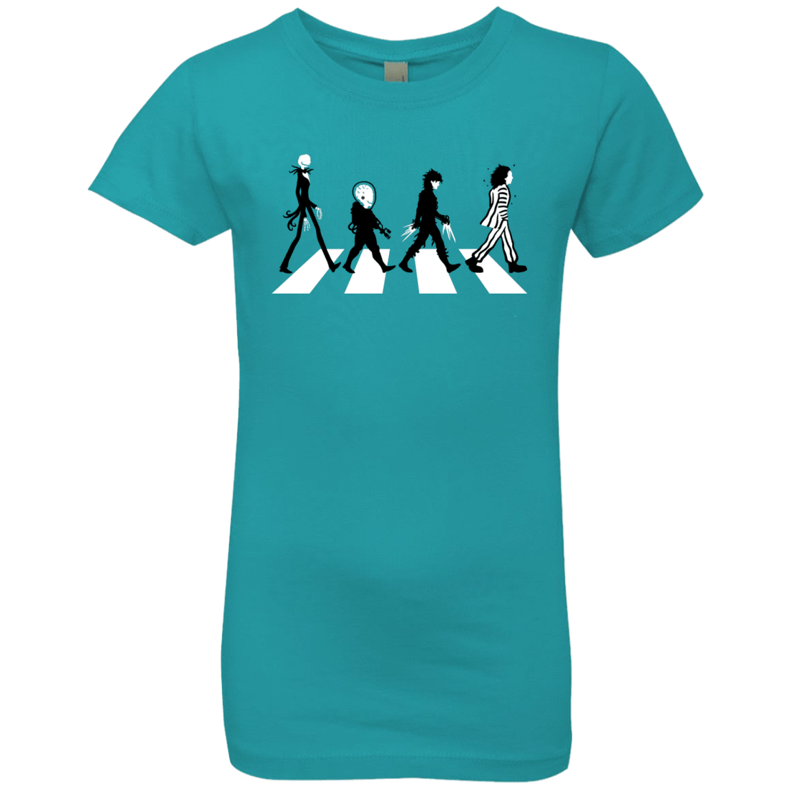 T-Shirts Tahiti Blue / YXS Burton Road Girls Premium T-Shirt