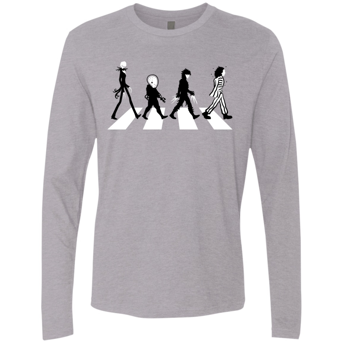 T-Shirts Heather Grey / Small Burton Road Men's Premium Long Sleeve