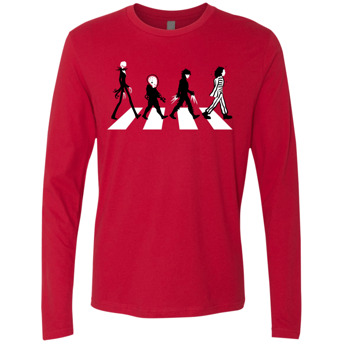 T-Shirts Red / Small Burton Road Men's Premium Long Sleeve