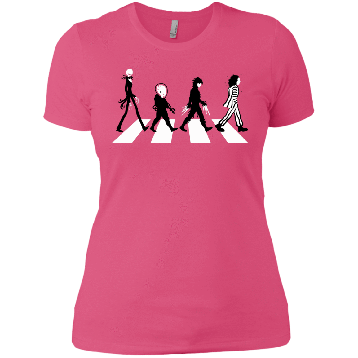 T-Shirts Hot Pink / X-Small Burton Road Women's Premium T-Shirt