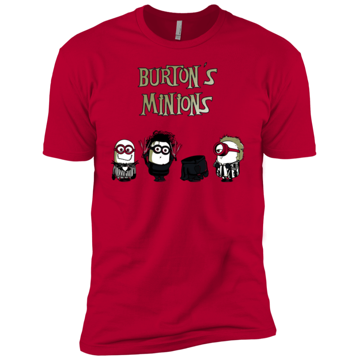 T-Shirts Red / YXS Burton's Minions Boys Premium T-Shirt