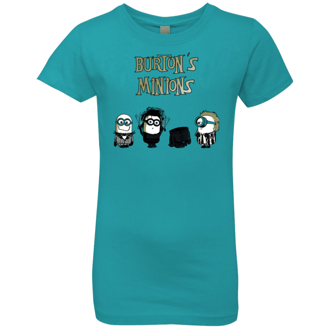 T-Shirts Tahiti Blue / YXS Burton's Minions Girls Premium T-Shirt