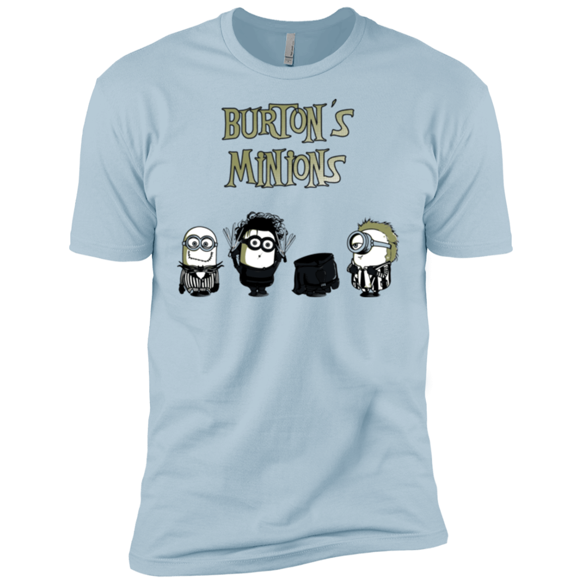 T-Shirts Light Blue / X-Small Burton's Minions Men's Premium T-Shirt