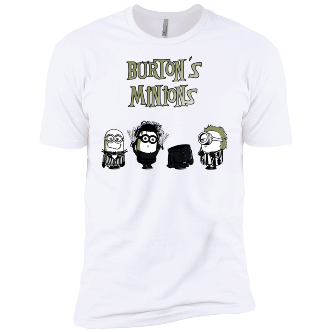 T-Shirts White / X-Small Burton's Minions Men's Premium T-Shirt