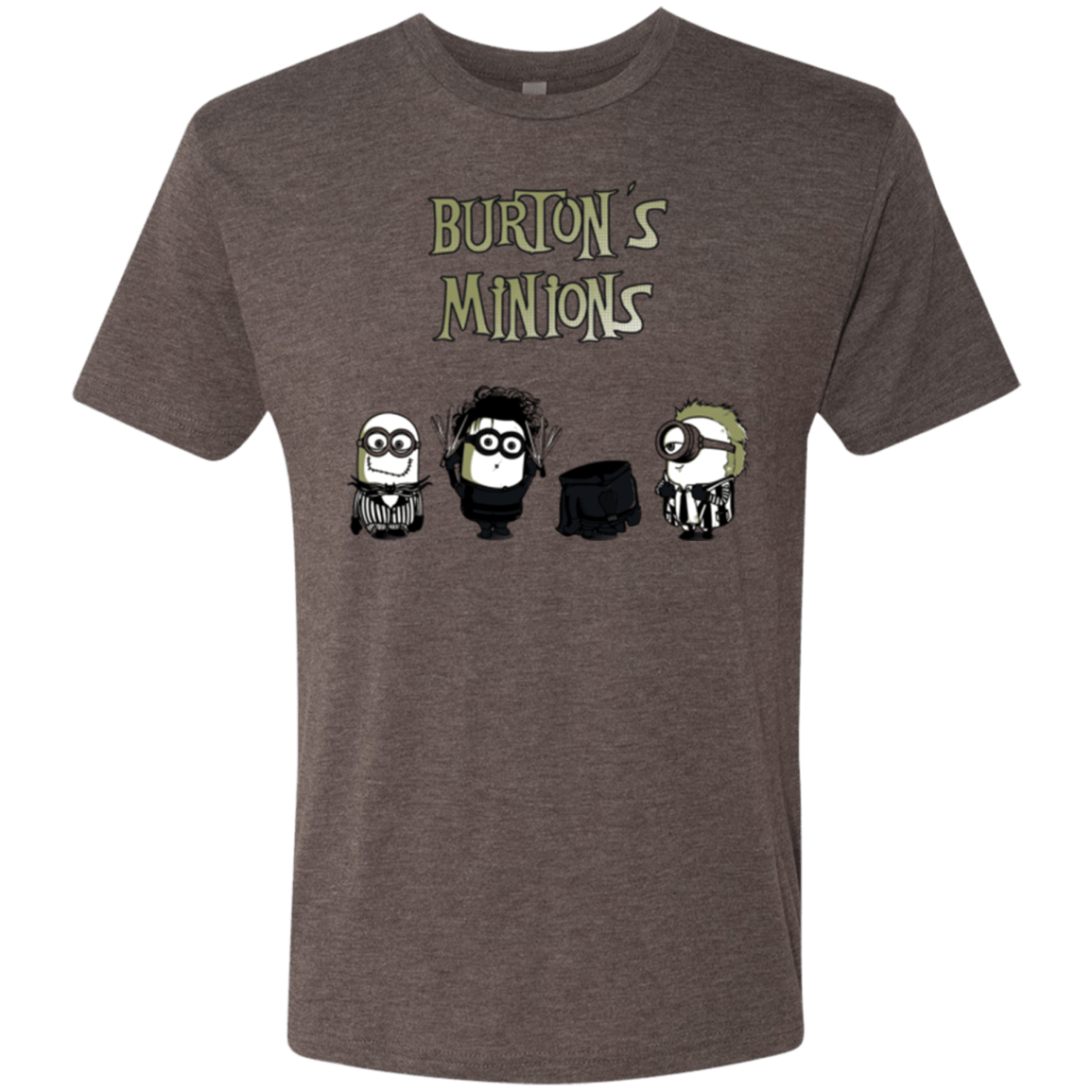 T-Shirts Macchiato / Small Burton's Minions Men's Triblend T-Shirt
