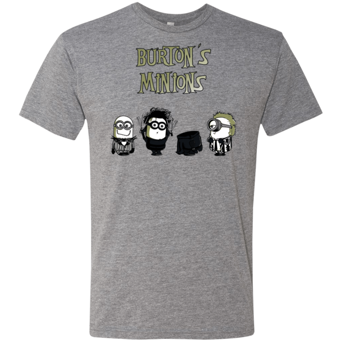 T-Shirts Premium Heather / Small Burton's Minions Men's Triblend T-Shirt
