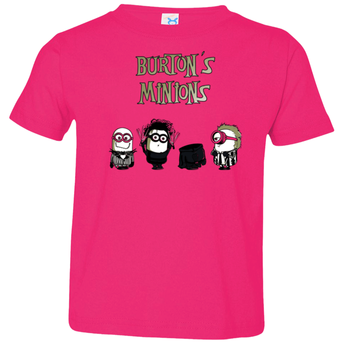 T-Shirts Hot Pink / 2T Burton's Minions Toddler Premium T-Shirt