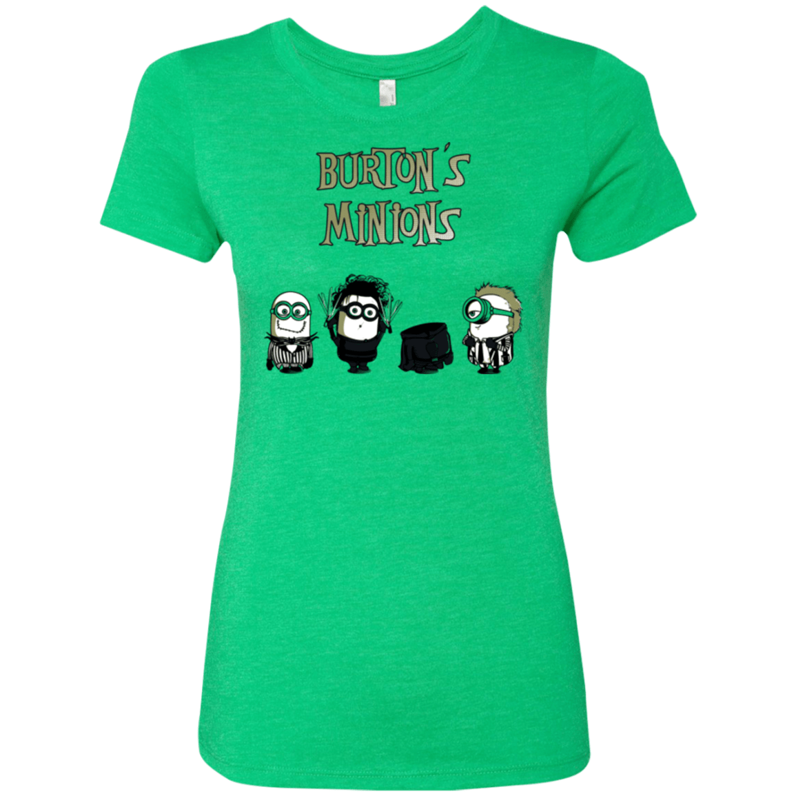 T-Shirts Envy / Small Burton's Minions Women's Triblend T-Shirt