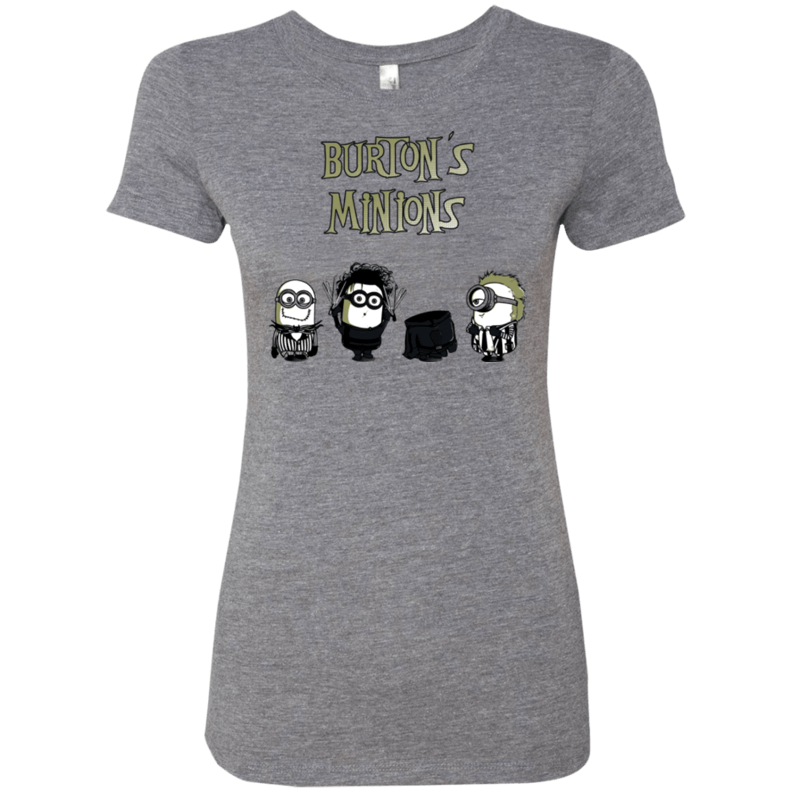T-Shirts Premium Heather / Small Burton's Minions Women's Triblend T-Shirt