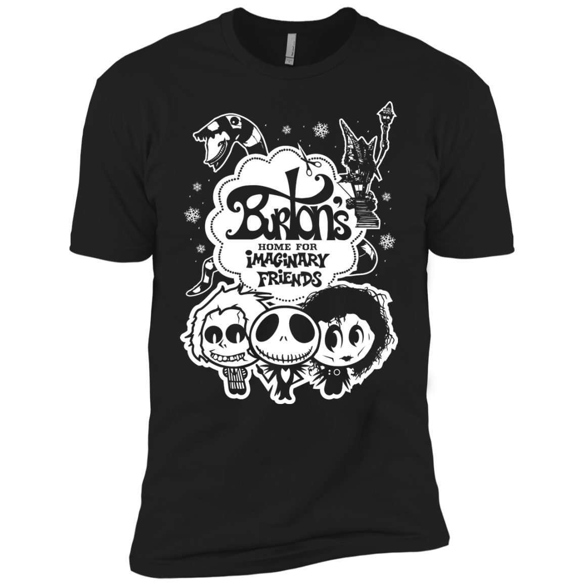 T-Shirts Black / YXS Burtons Imaginary Friends Boys Premium T-Shirt