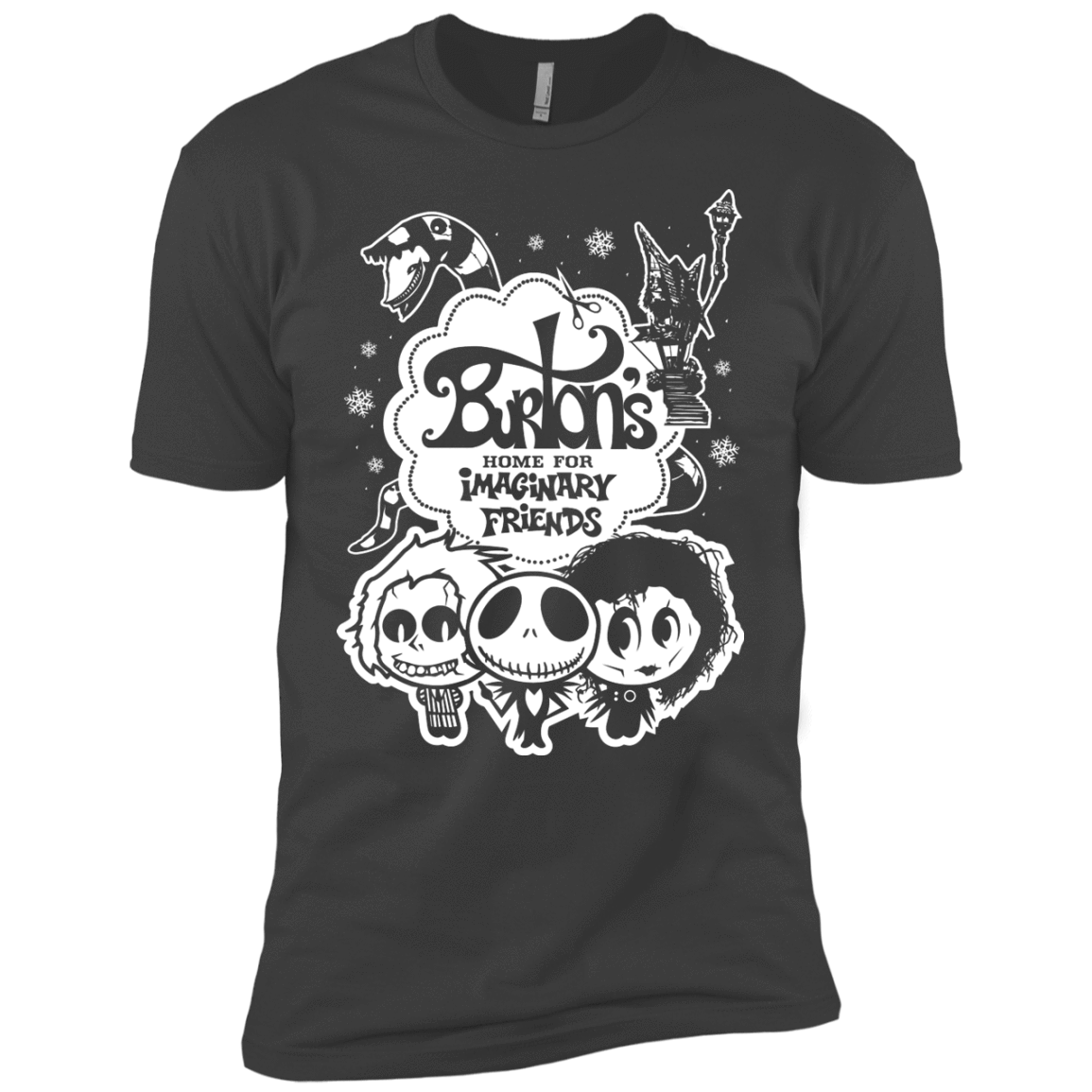 T-Shirts Heavy Metal / YXS Burtons Imaginary Friends Boys Premium T-Shirt