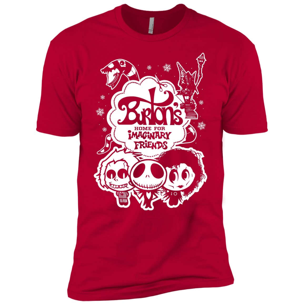 T-Shirts Red / YXS Burtons Imaginary Friends Boys Premium T-Shirt
