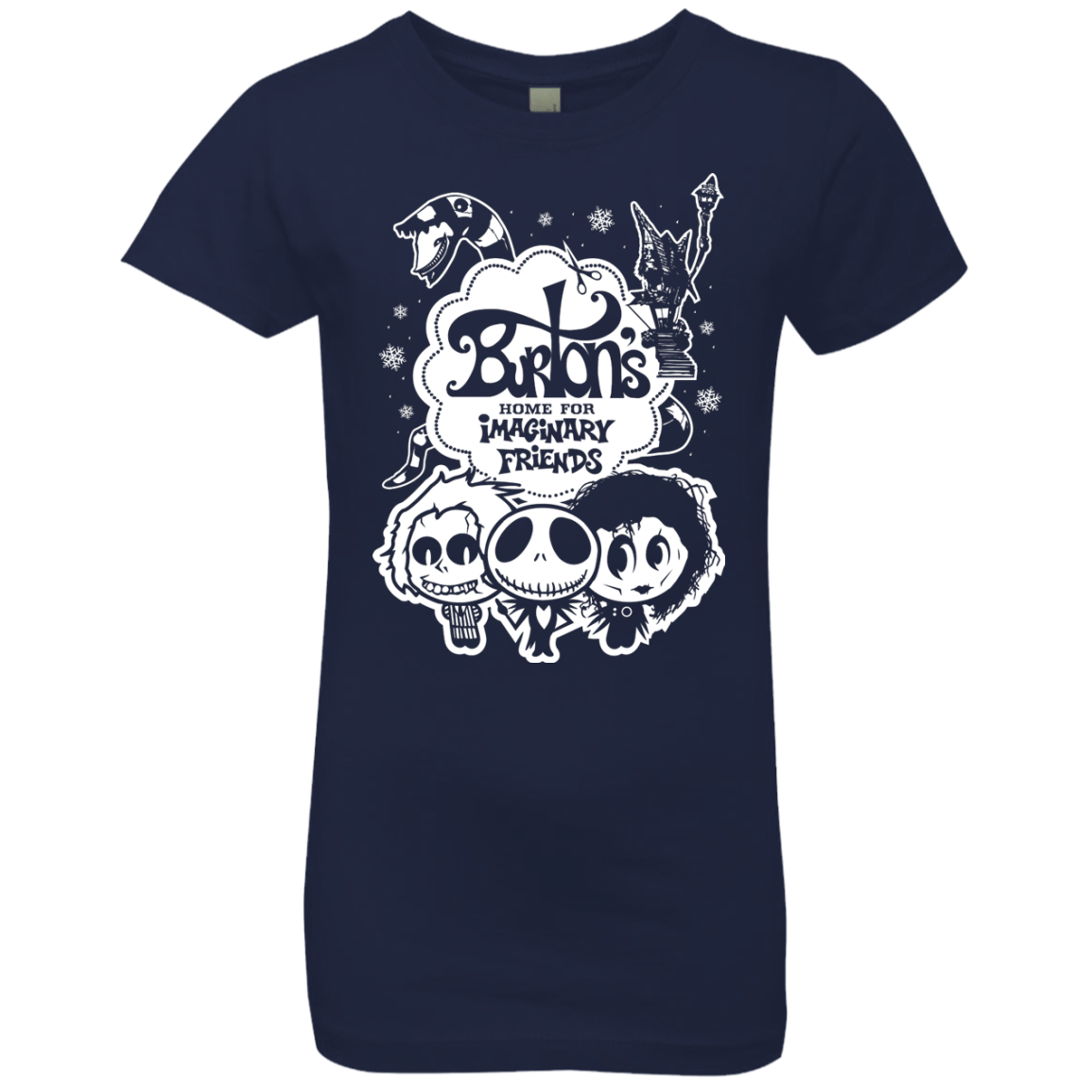 T-Shirts Midnight Navy / YXS Burtons Imaginary Friends Girls Premium T-Shirt
