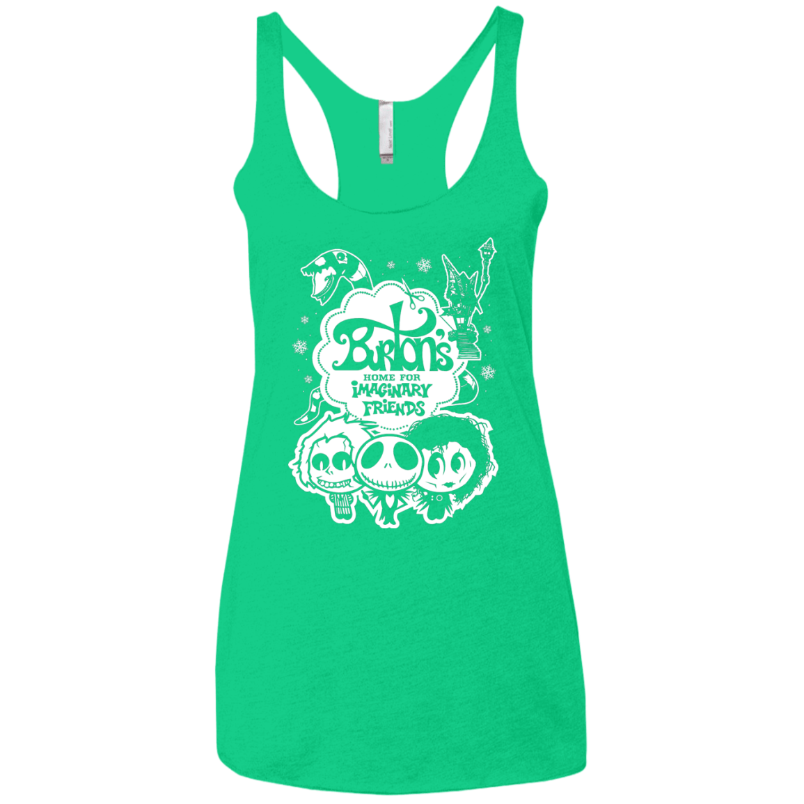 T-Shirts Envy / X-Small Burtons Imaginary Friends Women's Triblend Racerback Tank
