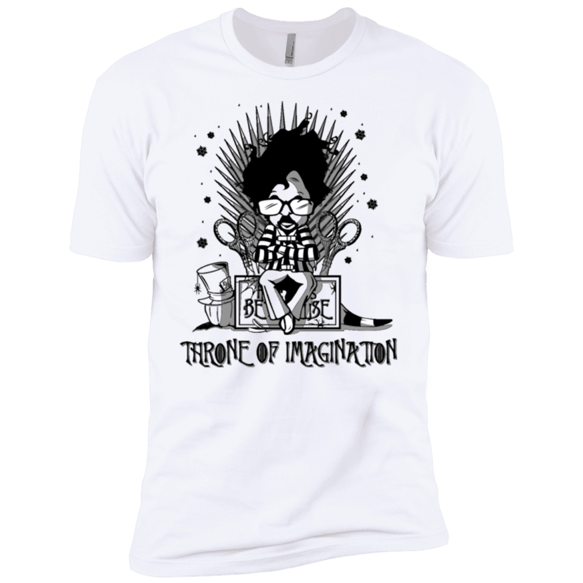 T-Shirts White / YXS Burtons Iron Throne Boys Premium T-Shirt